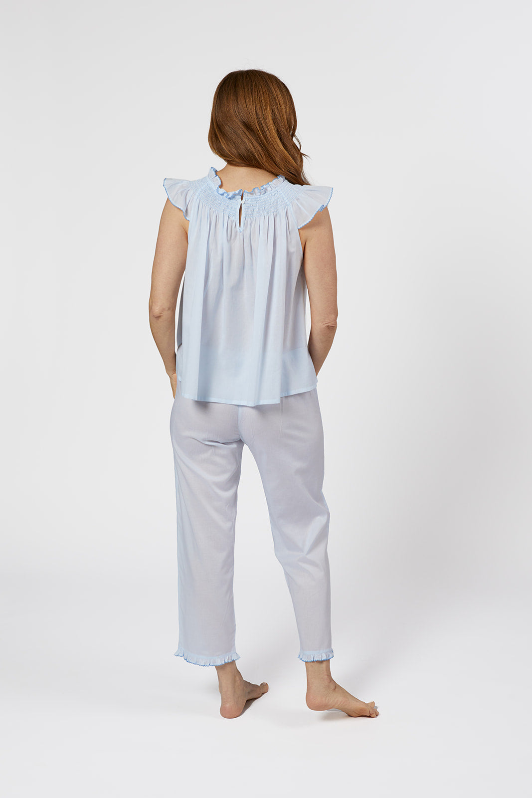 KATY LONG COTTON PAJAMAS - Lenora