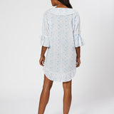 LILY COTTON POET NIGHTSHIRT - Lenora