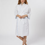 LULIE COTTON RUFFLE ROBE - Lenora