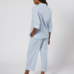 LILY PINSTRIPE COTTON PAJAMAS - Lenora