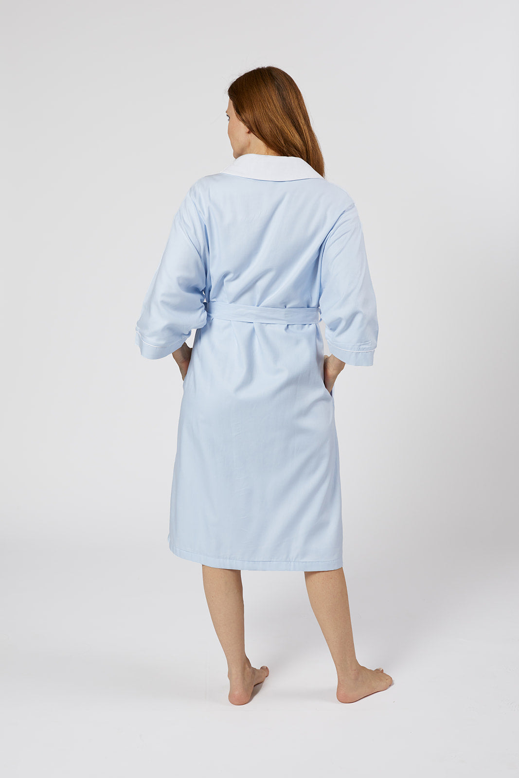 RACHAEL COTTON ROBE - Lenora