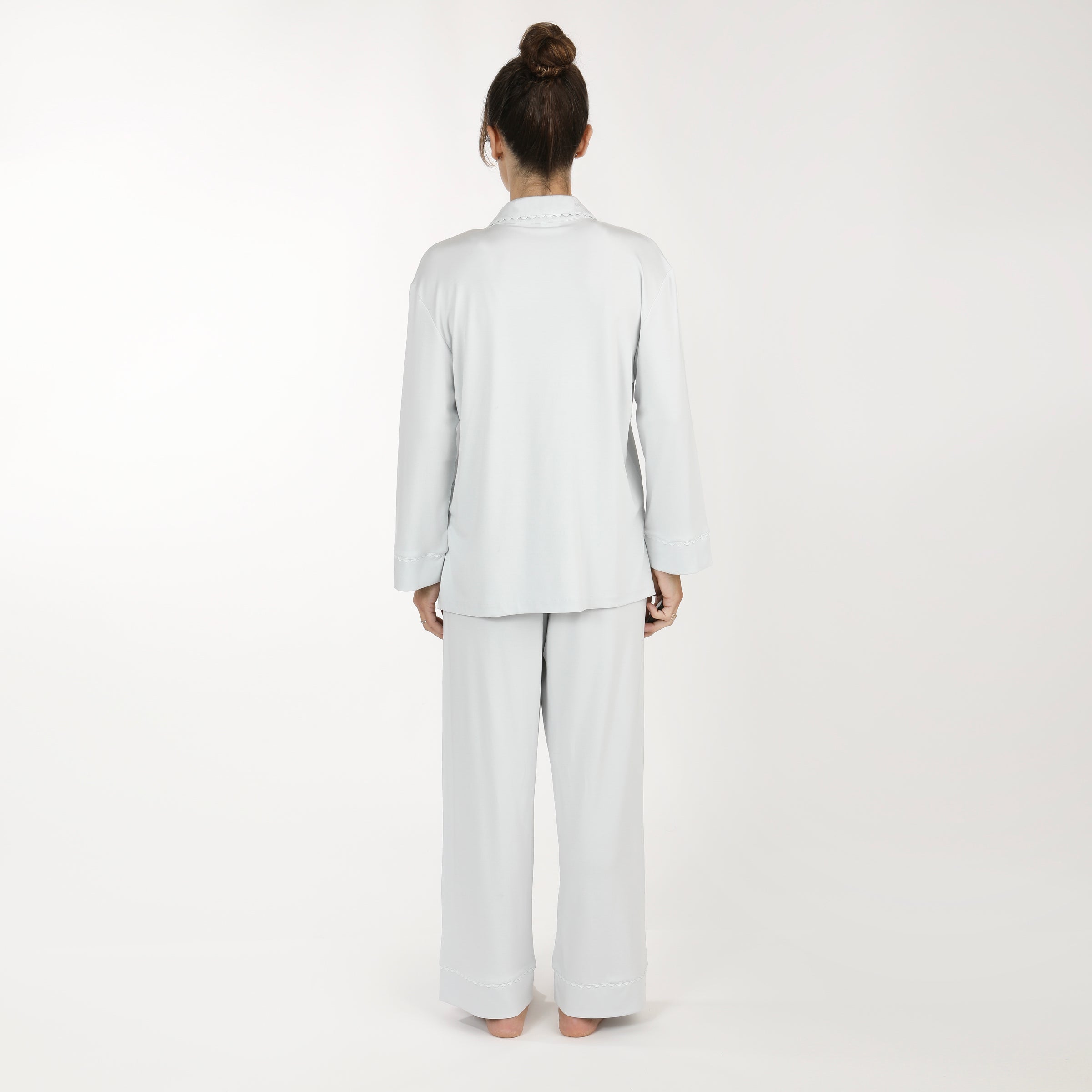 WYNNE MODAL KNIT PAJAMAS - Lenora