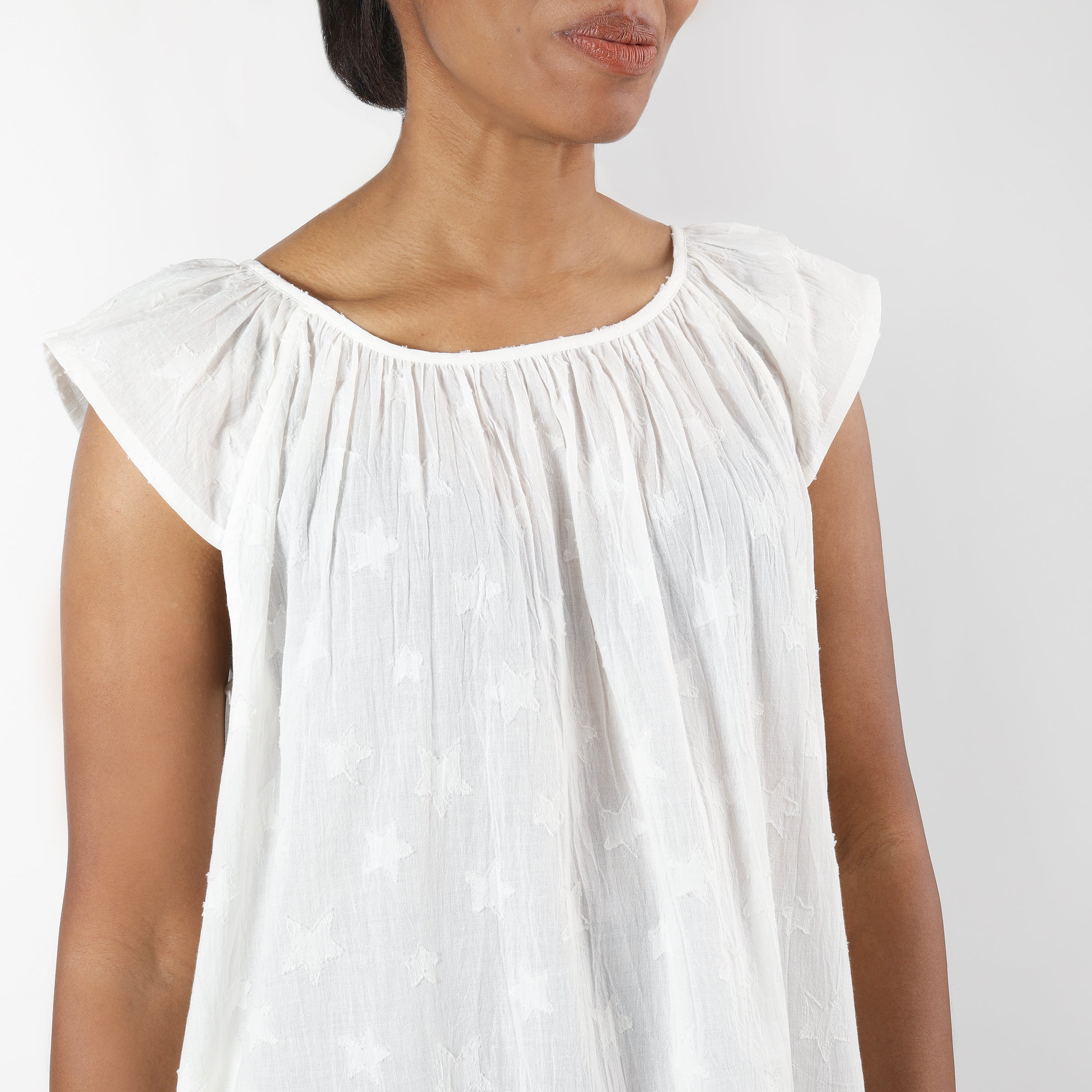 DORI COTTON NIGHTGOWN - Lenora