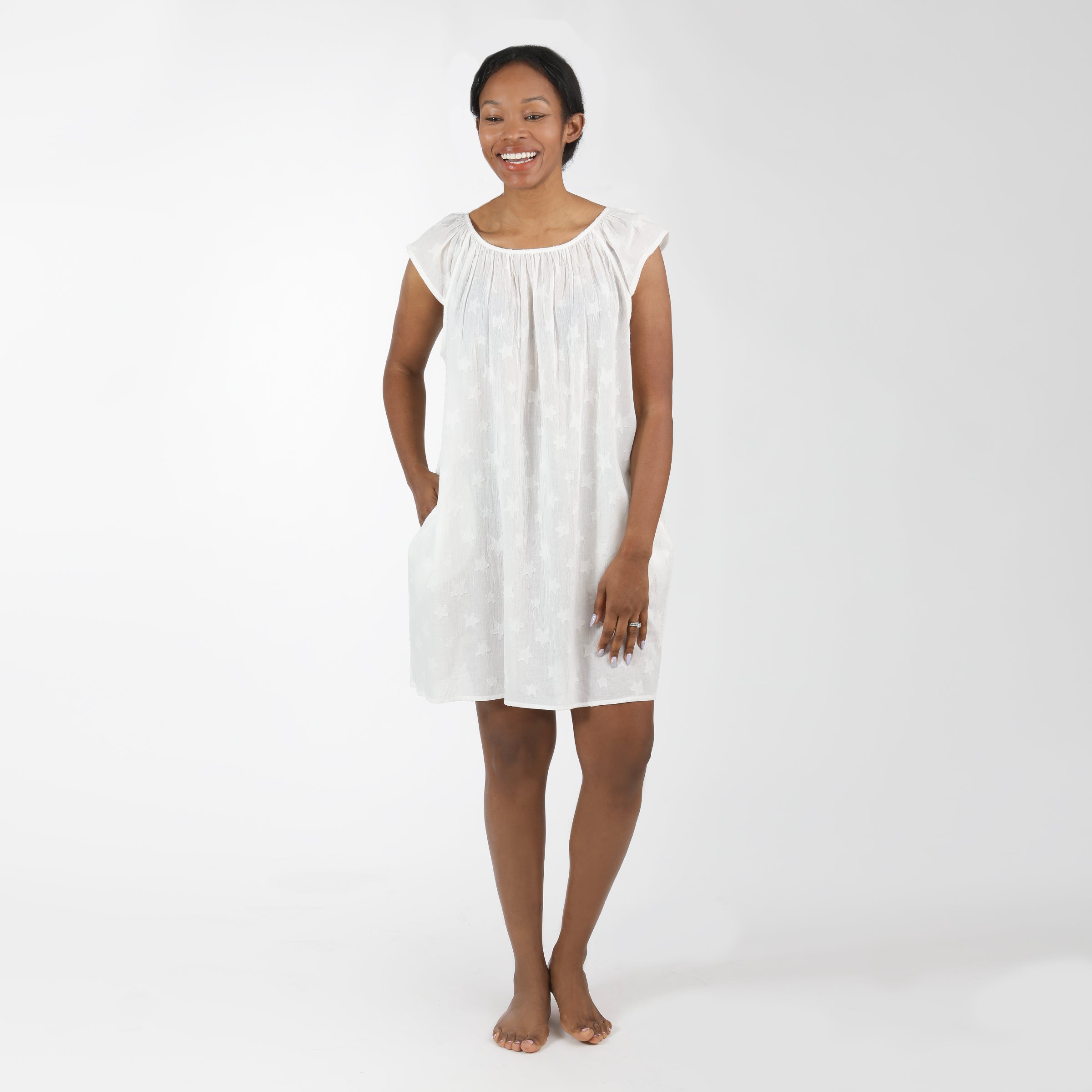 DORI COTTON NIGHTGOWN - Lenora