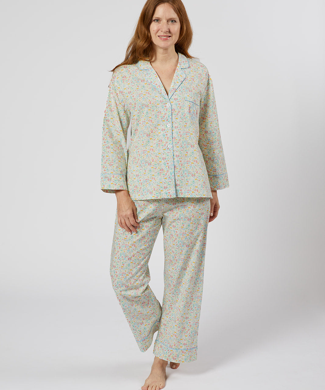 CLASSIC COTTON PAJAMAS IN GARDEN PARTY FLORAL - Lenora