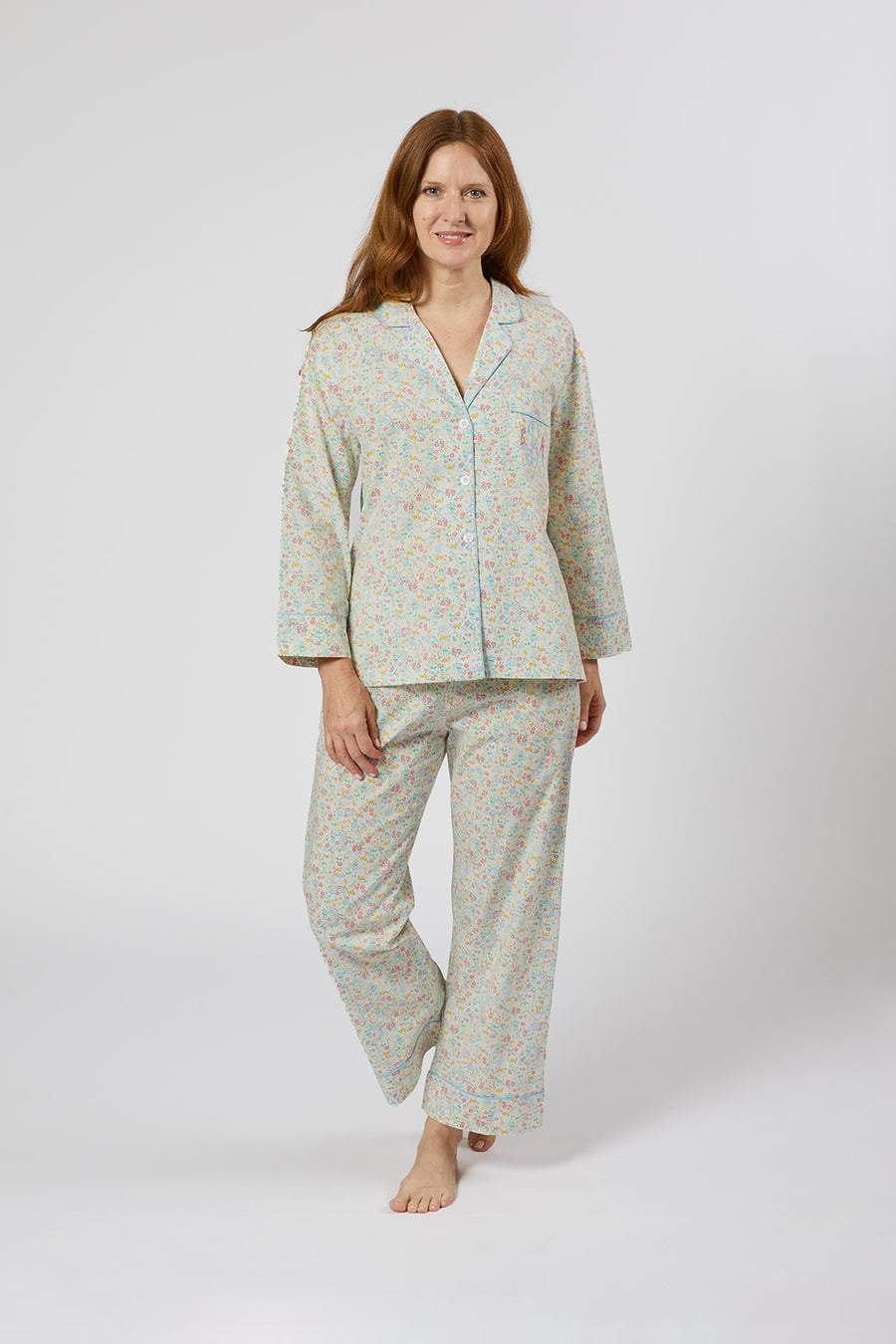 CLASSIC COTTON PAJAMAS IN GARDEN PARTY FLORAL