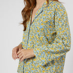 CLASSIC COTTON PAJAMAS IN LEMON LIBERTY - Lenora