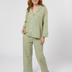 CLASSIC COTTON PAJAMAS IN LEMON LIBERTY - Lenora