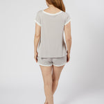 MONTE MODAL KNIT SHORT PAJAMAS - Lenora