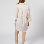 BIRDIE SATIN NIGHTSHIRT - Lenora