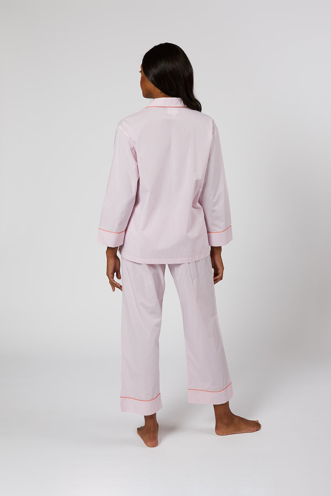 CLASSIC GINGHAM COTTON PAJAMAS - Lenora