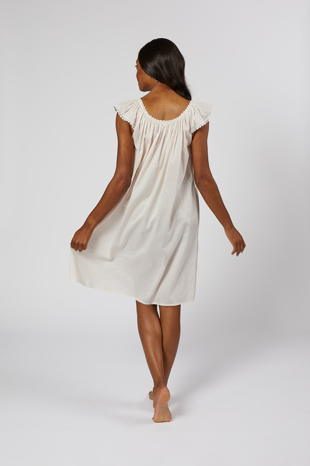 JULIA COTTON NIGHTGOWN - Lenora