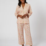 CLASSIC COTTON PAJAMAS IN PINK LIBERTY FLORAL - Lenora