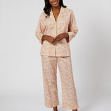 CLASSIC COTTON PAJAMAS IN PINK LIBERTY FLORAL - Lenora