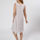 LILY COTTON RUFFLE NIGHTGOWN - Lenora