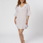 LILY COTTON POET NIGHTSHIRT - Lenora