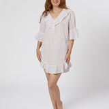 LILY COTTON POET NIGHTSHIRT - Lenora