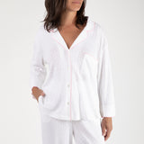 LIZA POINTELLE COTTON LONG PAJAMAS - Lenora