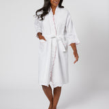 LULIE COTTON RUFFLE ROBE - Lenora