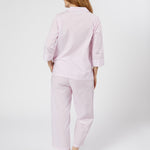 LILY PINSTRIPE COTTON PAJAMAS - Lenora