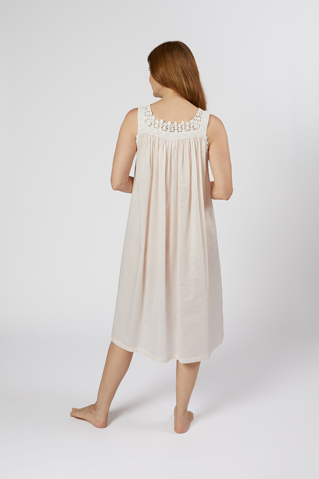 TRUDIE COTTON NIGHTGOWN - Lenora