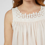 TRUDIE COTTON NIGHTGOWN - Lenora