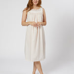 TRUDIE COTTON NIGHTGOWN - Lenora