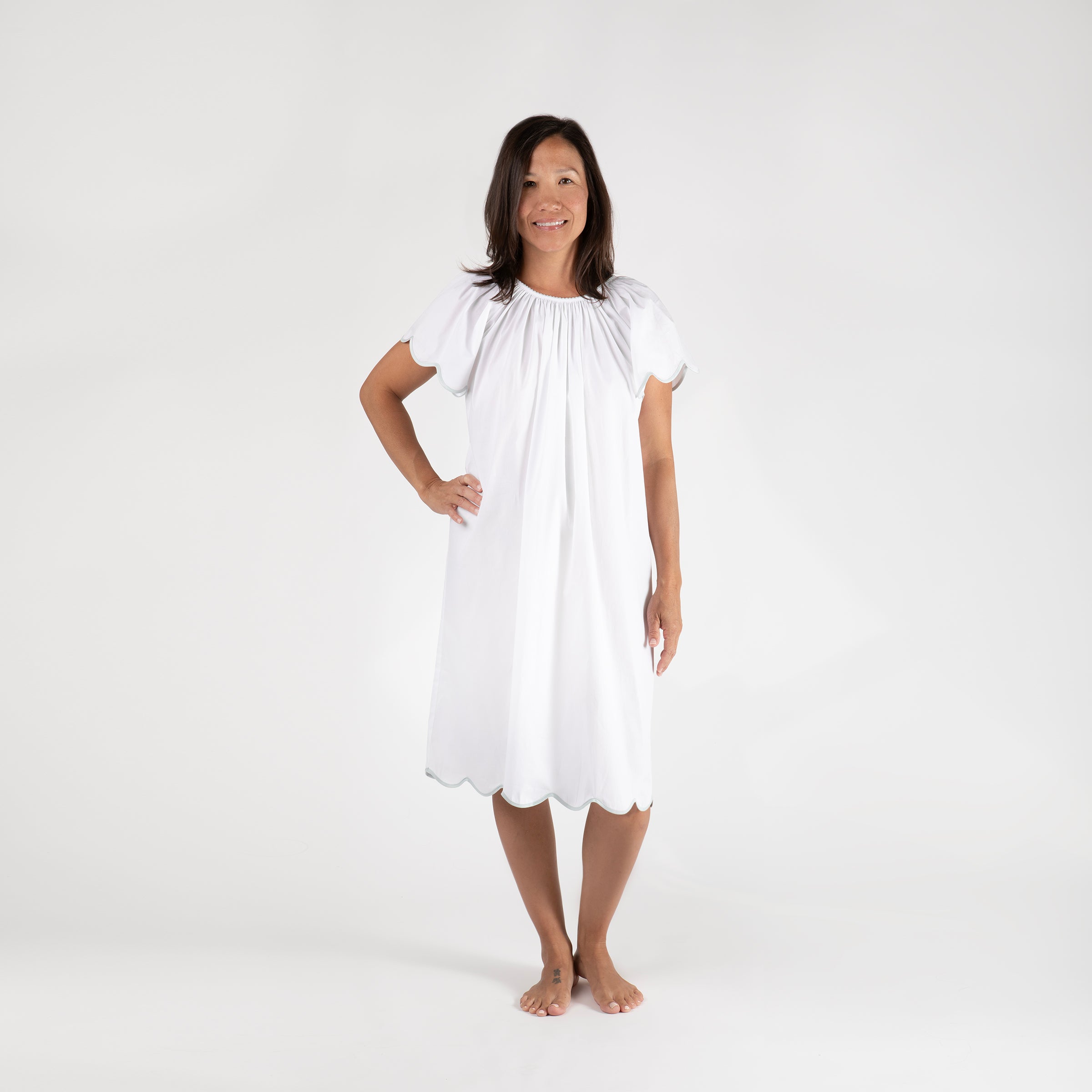 VANDY COTTON NIGHTGOWN - Lenora