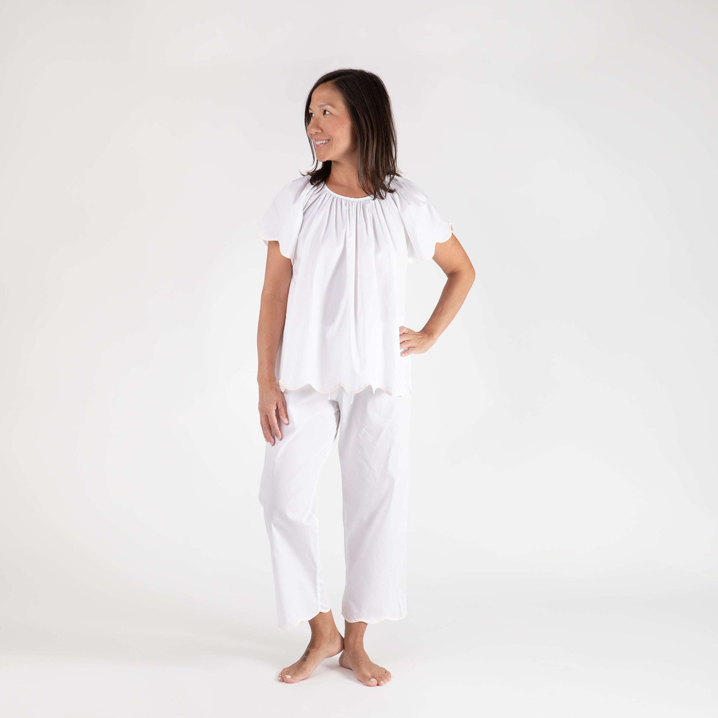 VANDY COTTON SHORT SLEEVE PAJAMAS - Lenora