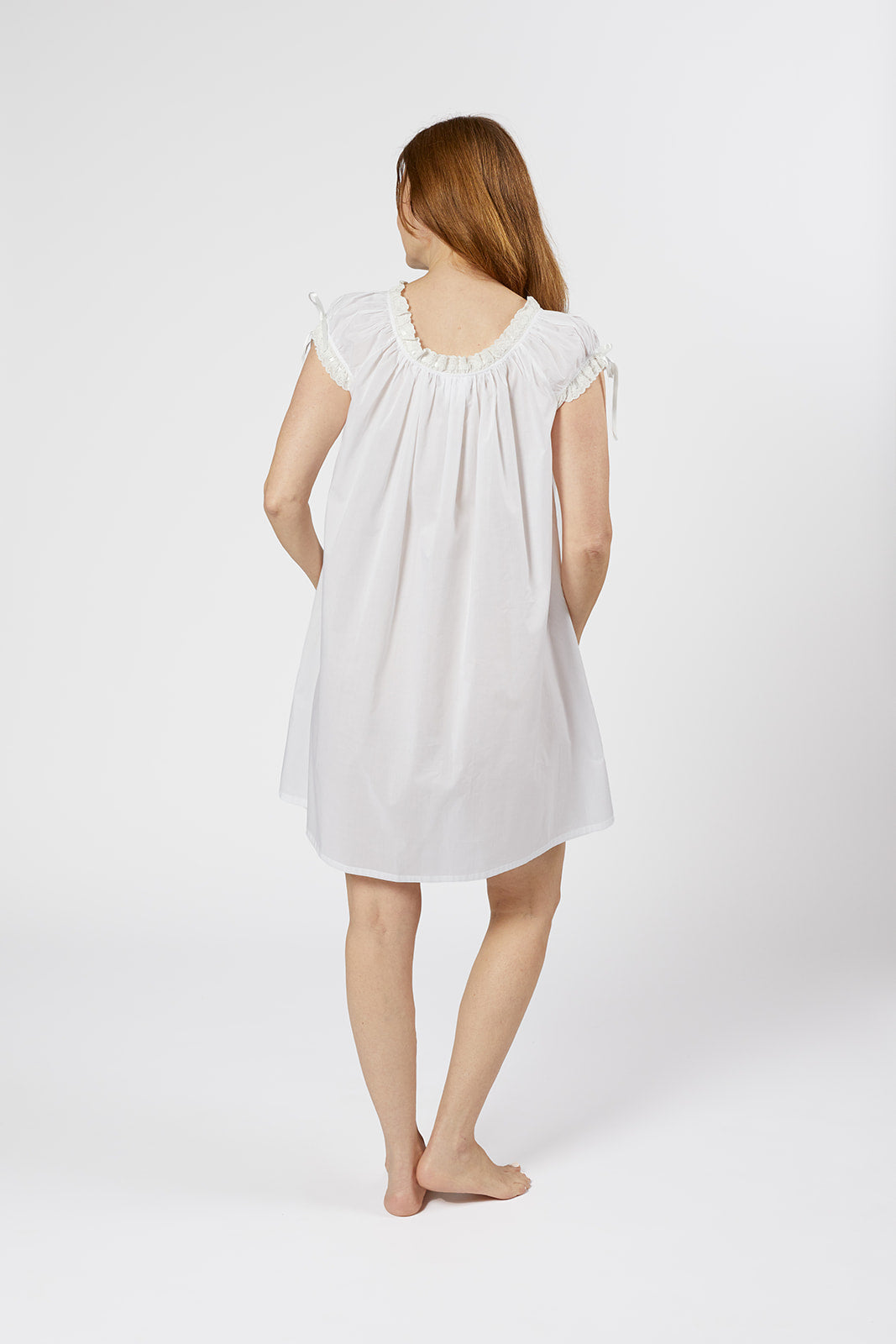 RUTHIE COTTON NIGHTGOWN - Lenora