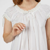 RUTHIE COTTON NIGHTGOWN - Lenora