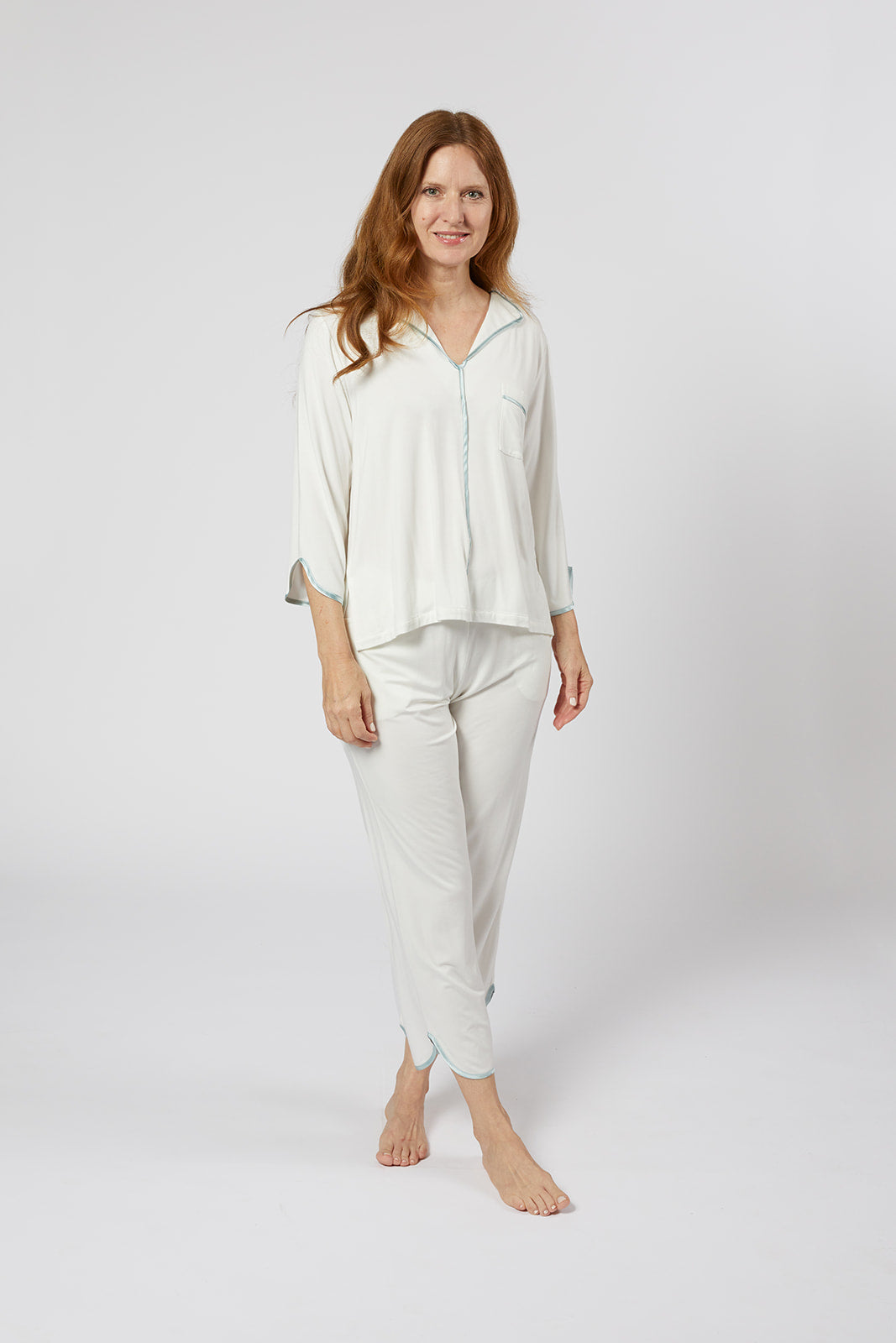 BIRDIE MODAL KNIT PAJAMAS - Lenora