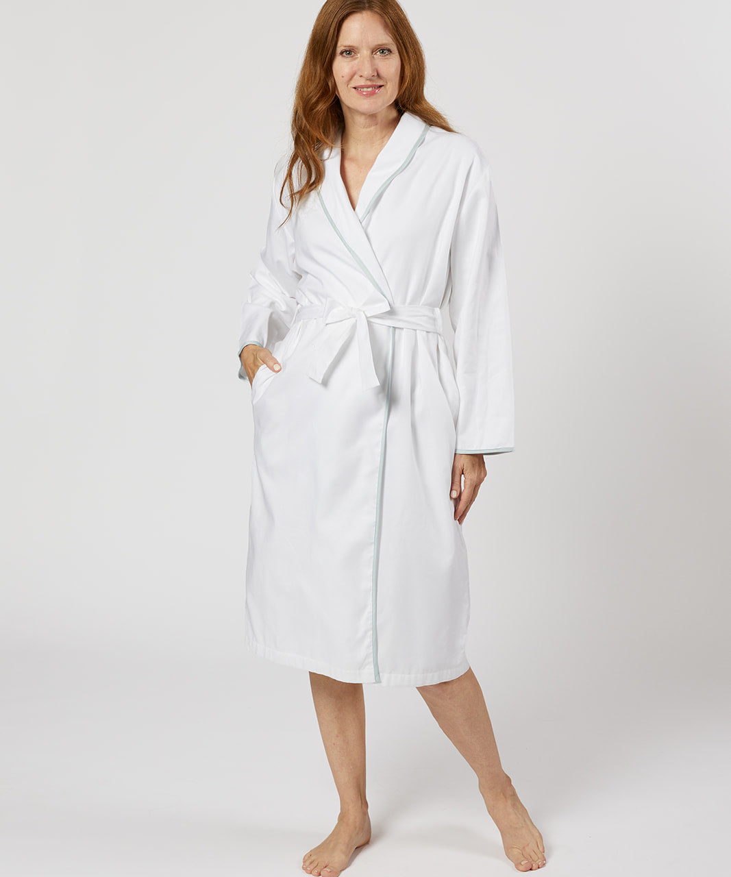 VANDY COTTON ROBE - Lenora