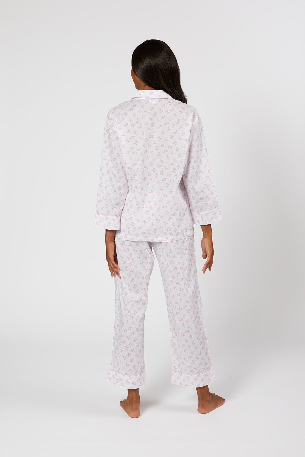 CLASSIC COTTON PAJAMAS IN VIVIAN FLORAL - Lenora