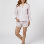 CLASSIC COTTON SHORT PAJAMAS IN VIVIAN FLORAL - Lenora