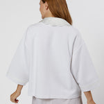 HELEN COTTON BEDJACKET - Lenora