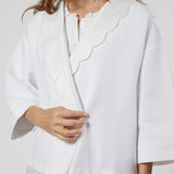 HELEN COTTON BEDJACKET - Lenora