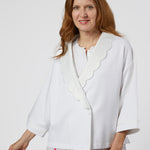 HELEN COTTON BEDJACKET - Lenora