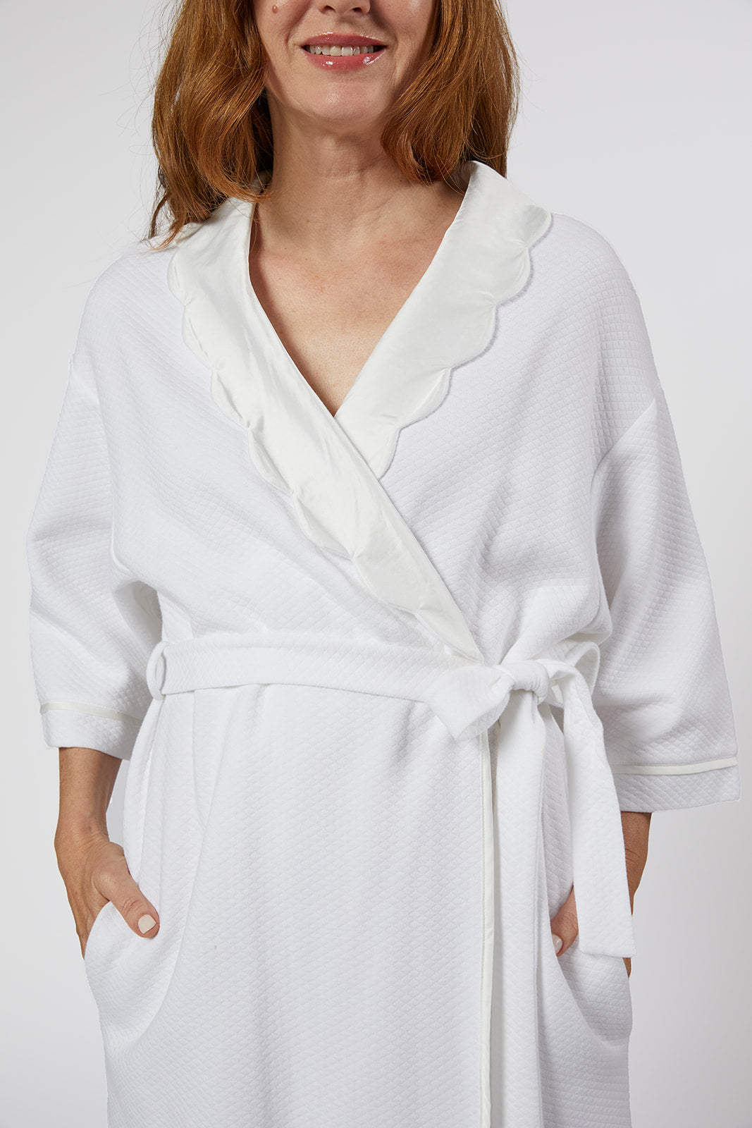 HELEN COTTON ROBE - Lenora