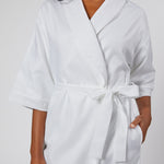 RACHAEL COTTON ROBE - Lenora