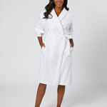 RACHAEL COTTON ROBE - Lenora