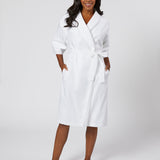 RACHAEL COTTON ROBE - Lenora