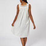 TRUDIE COTTON NIGHTGOWN - Lenora