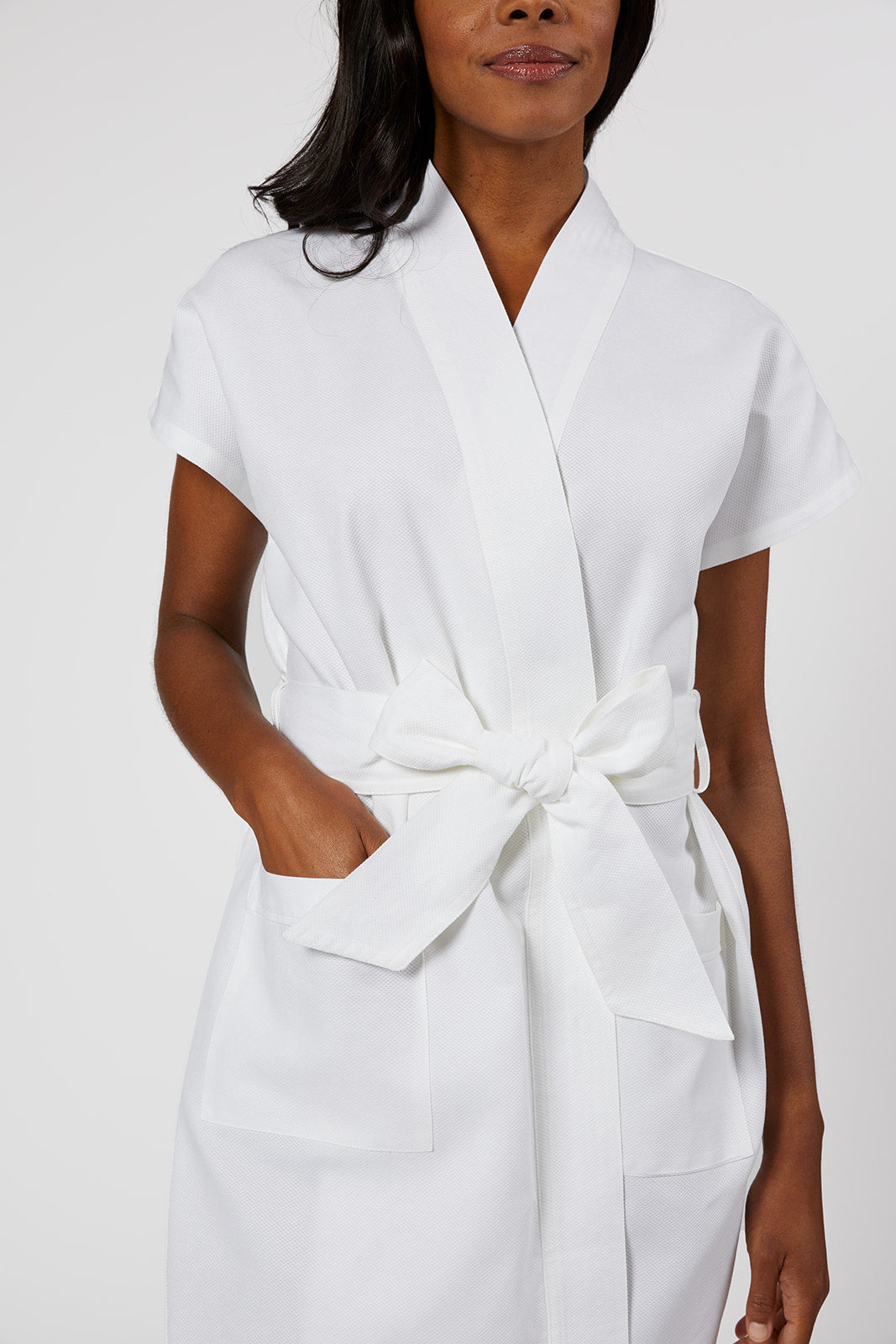 DINA COTTON ROBE - Lenora