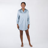 CHLOE SATIN NIGHTSHIRT - Lenora