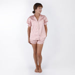 CHLOE SATIN SHORT PAJAMAS - Lenora