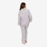 CLASSIC GINGHAM CHECK PAJAMAS W/ RIC RAK TRIM - Lenora