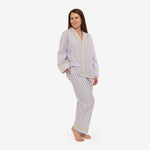 CLASSIC GINGHAM CHECK PAJAMAS W/ RIC RAK TRIM - Lenora