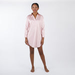 CHLOE SATIN NIGHTSHIRT - Lenora