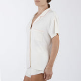 NORA MODAL KNIT SHORT PAJAMAS - Lenora